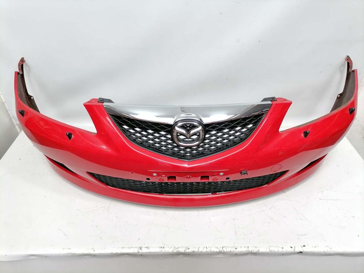Mazda 6 GG GY Bj.2003 original Stoßstange Stossfänger vorn Rot